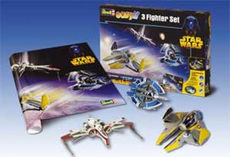 COFFRET STAR WARS 3 MAQUETTES