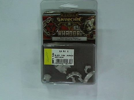 BLACK IVAN UPGRADE KIT pour WARMACHINE