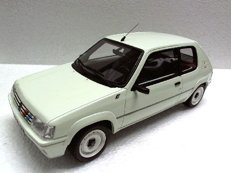PEUGEOT 205 RALLYE BLANCHE 1/18