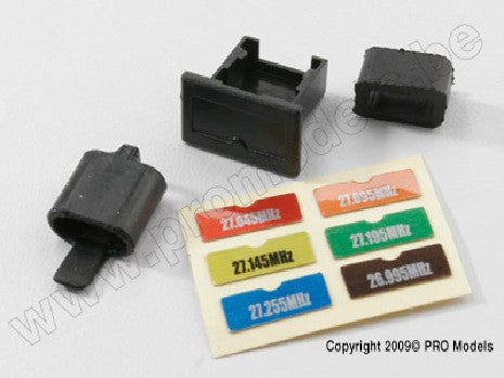 Crystal holders, transmitter & receiver/ decal sheet