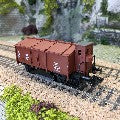 Wagon Nettoyeur de Rail HO - Trix 24050