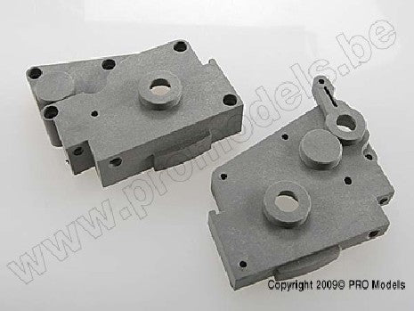 Gearbox halves (grey) (left & right)