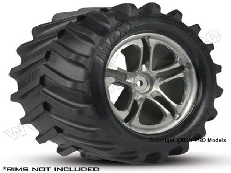 Tires, Maxx Chevron 3.8" (2) (fits Revo/Maxx series)