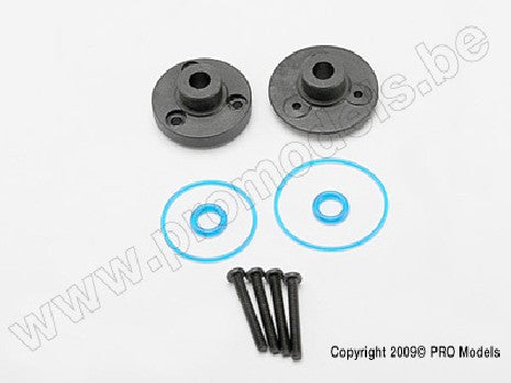Cover plates, differential (front or rear)/ gaskets (2)/ o-rings