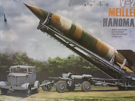 MISSILE ALLEMAND V2 + REMORQUE MEILLERWAGEN + HANOMAG 1/35