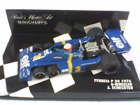 TYRREL P 34 1976 6-WHEELER J.SCHECKTER 1/43