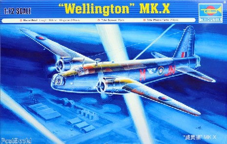 Maquette Vickers Wellington MK X 1/72 - Trumpeter