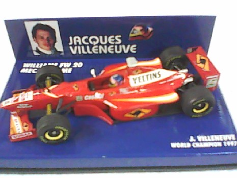 WILLIAMS FW 20 MECACHROME J.VILLENEUVE WORLD CHAMPION 1997 1/43