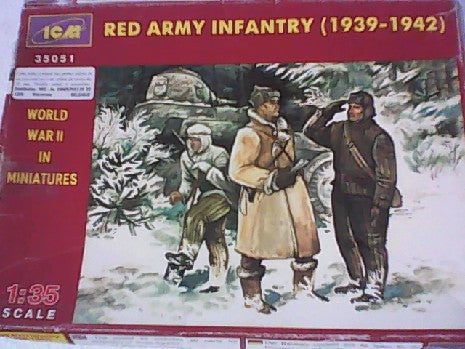 RED ARMY INFANTERY 39/42  1/35