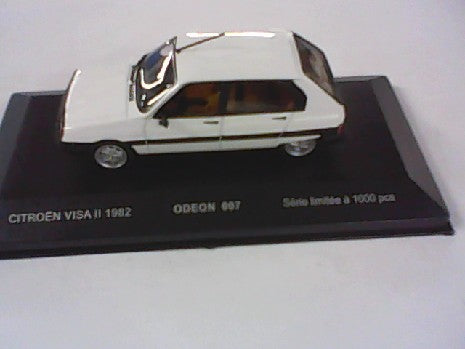 CITROEN VISA 2 1982 - Miniature 1/43 en Blanche