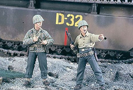 TOUT DROIT US MARINES    1/35
