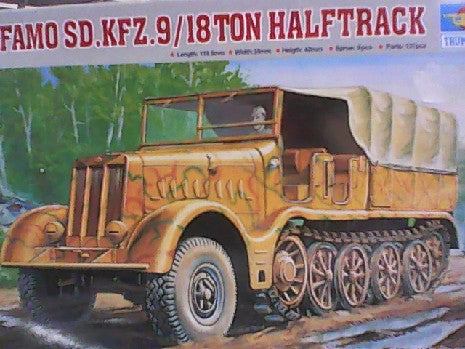FAMO SDKFZ.9 18 TON HALFTRACK  1/72