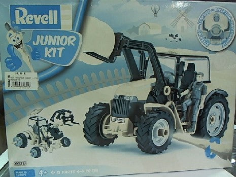 KIT TRACTEUR GODET + FIGURINE 1/20