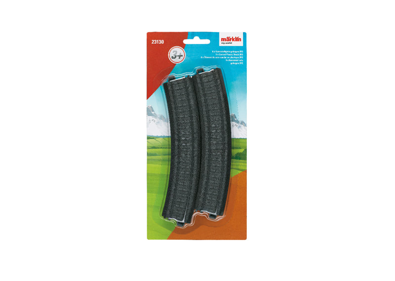 VOIE COURBE PLASTIQUE X6 (R1) HO