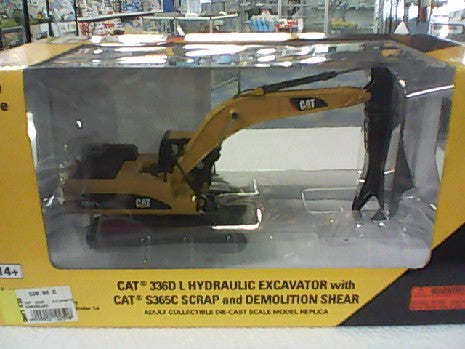 CAT 336D L EXCAVATEUR D'EAU/ PINCE 1/50