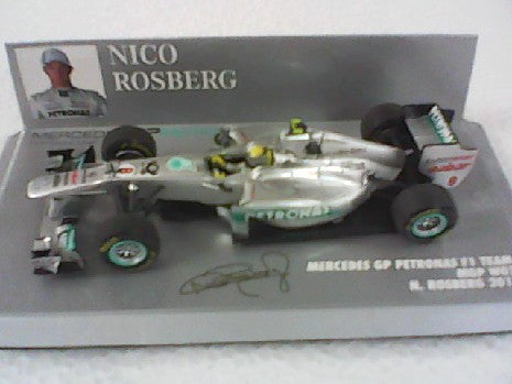MERCEDES GP PETRONAS F1 MGP W02 ROSBERG 2011 1/43