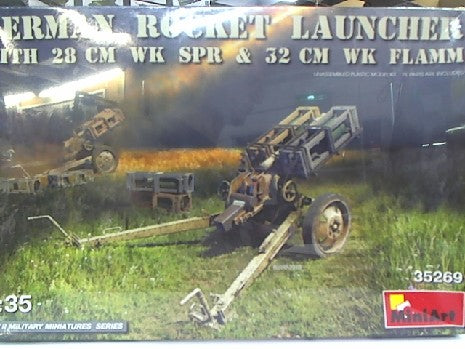 GERMAN ROCKET LAUNCHER 28CM WKSPR 32CM WK 1/35