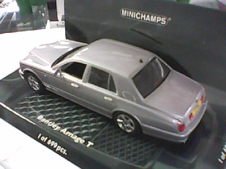 BENTLEY ARNAGE T ARGENT - Miniature 1/43 de Luxe