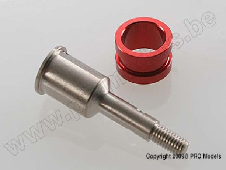 Stub axle, (1)/ axle sleeve (1) Revo/Maxx (steel constant-veloci