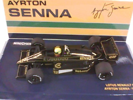 LOTUS RENAULT 98T SENNA 1986 1/43