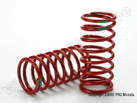 Spring, shock (red) (GTR) (3.5 rate green) (std. rear 90mm) (1 p