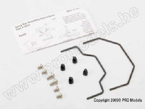 Sway bar set (front/ rear)