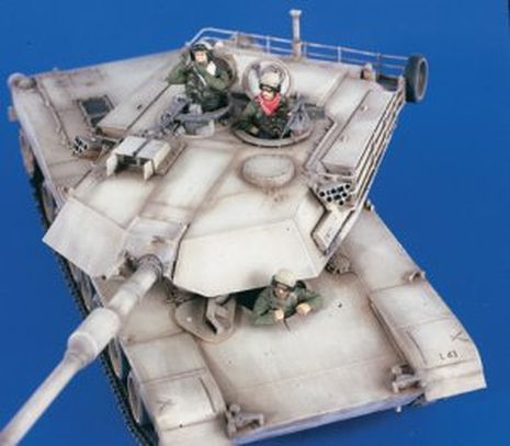 EQUIPAGE CHAR IRAQ 3 demi1/35