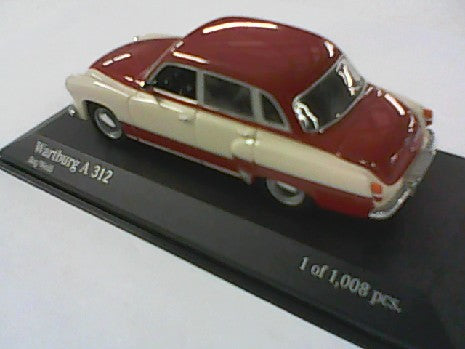 WARTBURG A312 SALOON 1/43 1958