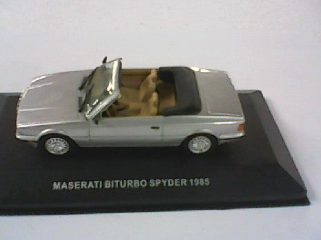 MASERATI BI TURBO SPIDER - GRISE 1/43
