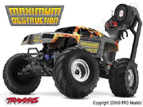 MAXIMUM DESTRUCTION - 4x2 - 1/10 BRUSHED