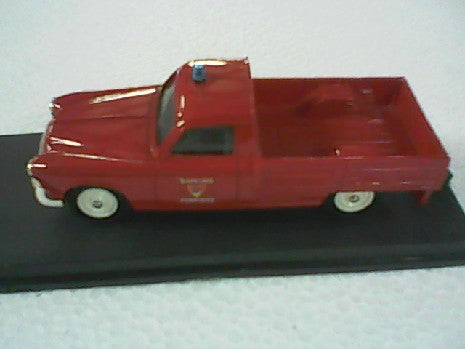 PEUGEOT 403 Pompier Miniature 1/43 - Modèle Réaliste de Véhicule de Secours