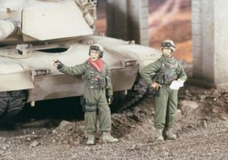 US TANKISTES IRAQ 2 fig  1/35