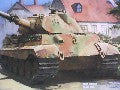 KING TIGER FULL INTERIEUR TOURELLE PORSCHE 1/35
