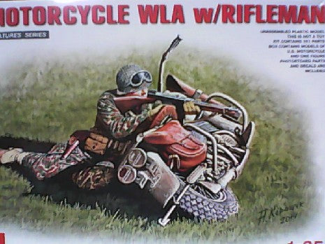 US MOTO WLA AVEC RIFFLEMAN 1/35