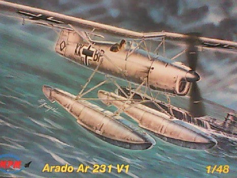 Maquette d'Avion ARADO AR231 1/72 - MPM