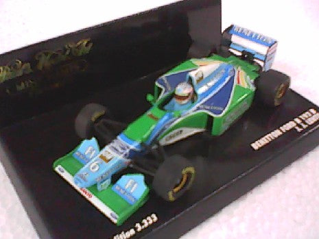 Miniature de Formule 1 Benetton Ford B193B J.J. Lehto 1/43 - Minichamps