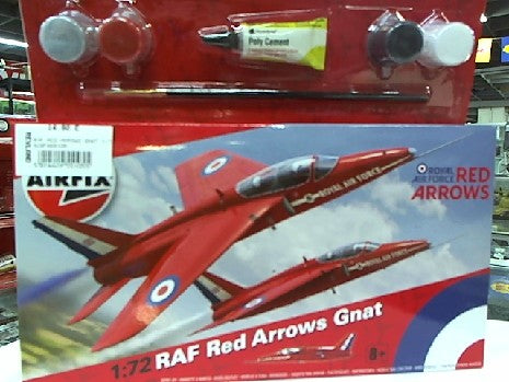 RAF RED ARROWS GNAT 1/72