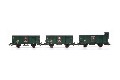 SET 3 WAGONS COUVERT SPA