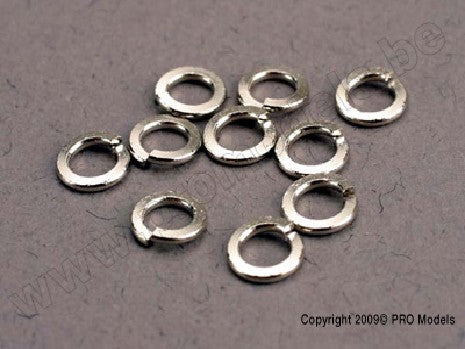 Washers, 3x5 split metal lockwashers (10)