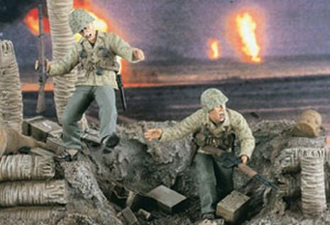 US MARINES SOUS LE FEU   1/35