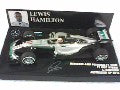 Minichamps F1 Mercedes W07 Hybrid Lewis Hamilton 2016 1/43 - Modèle Réduit