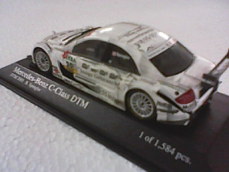 Miniature MERC C Spengler 1/43 par Minichamps - Détails Précis et Finition Haut de Gamme