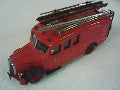 SAURER DIESEL POMPIER 1/43 - Modèle Miniature de Camion de Pompier