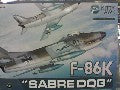 Maquette Avion F-86K SABRE DOG 1/32 - KITTY HAWK