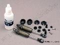 Shocks, long (hard-anodized & Teflon-coated T6 aluminum) w/o spr