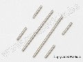 Suspension pin set (front or rear), 2x46mm (2), 2x14mm (4)