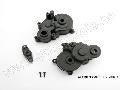 Gearbox halves (f&r)/ screws (3x12 RST)(5)/40mm guide pin/ idler