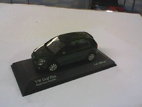 Miniature VW Golf Plus Vert Foncé 1/43 - Minichamps