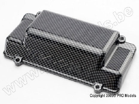 Battery Box Cover, bumper (rear), Exo-Carbon finish (Jato)