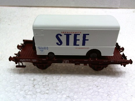 WAGON UFR MONO PORTEUR EP IV REMORQUE FRIGO STEF
